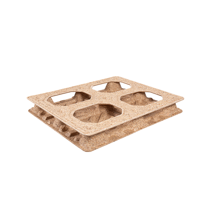 JS-1200*1000*140 Vysokovýkonná jednostranná dvojpodlažná deväťstopová paleta