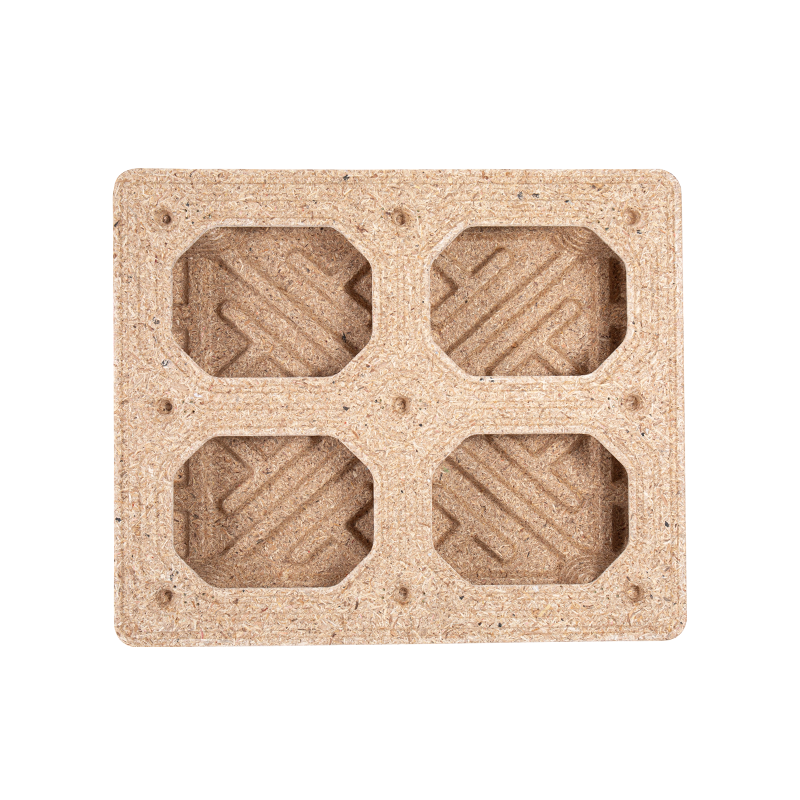 JS-1200*1000*140 Vysokovýkonná jednostranná dvojpodlažná deväťstopová paleta