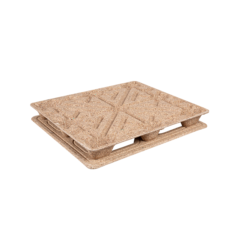 JS-1200*1000*140 Vysokovýkonná jednostranná dvojpodlažná deväťstopová paleta