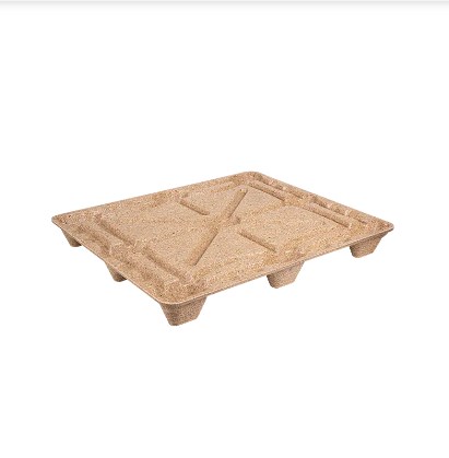 Jednostranná deväťnohá lisovaná drevená paleta: ekologický a efektívny logistický nástroj